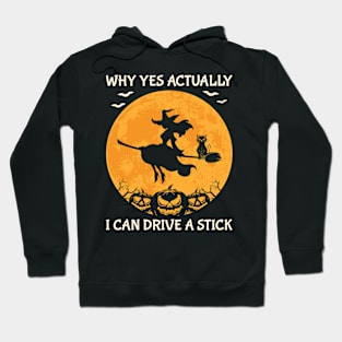 Why Yes Actually I Can Drive a Stick Hoodie